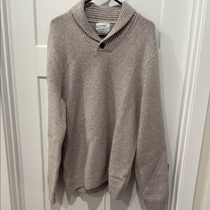 Old Navy Cream Turtleneck Sweater Cozy Knit